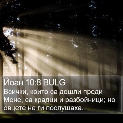 Йоан 10:8 BULG Bible Verse Image