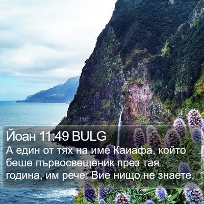 Йоан 11:49 BULG Bible Verse Image