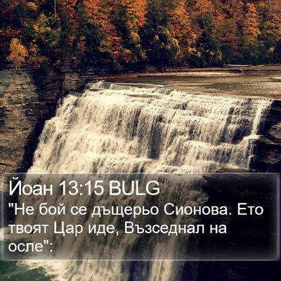 Йоан 13:15 BULG Bible Verse Image