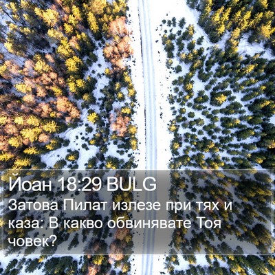 Йоан 18:29 BULG Bible Verse Image