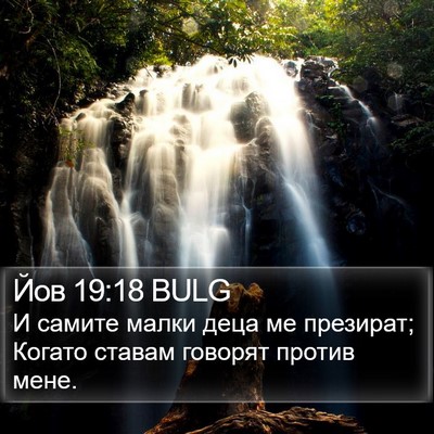 Йов 19:18 BULG Bible Verse Image