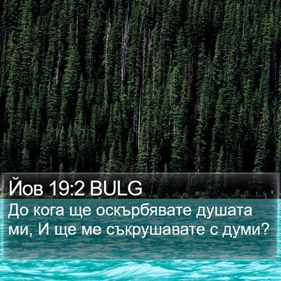 Йов 19:2 BULG Bible Verse Image