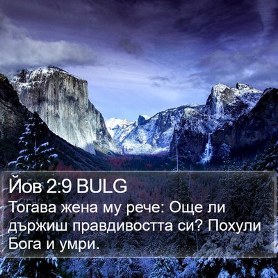 Йов 2:9 BULG Bible Verse Image