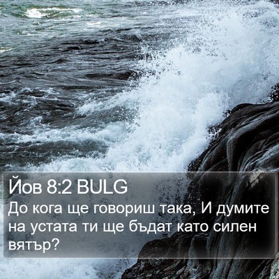 Йов 8:2 BULG Bible Verse Image