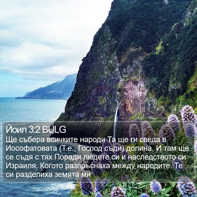 Йоил 3:2 BULG Bible Verse Image