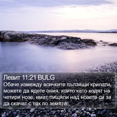 Левит 11:21 BULG Bible Verse Image