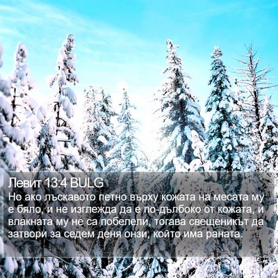 Левит 13:4 BULG Bible Verse Image