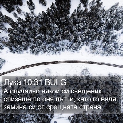 Лука 10:31 BULG Bible Verse Image