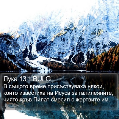 Лука 13:1 BULG Bible Verse Image