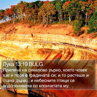 Лука 13:19 BULG Bible Verse Image