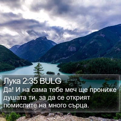 Лука 2:35 BULG Bible Verse Image