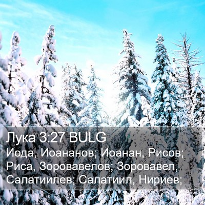 Лука 3:27 BULG Bible Verse Image