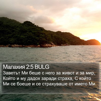 Малахия 2:5 BULG Bible Verse Image