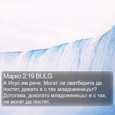 Марко 2:19 BULG Bible Verse Image