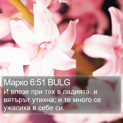 Марко 6:51 BULG Bible Verse Image