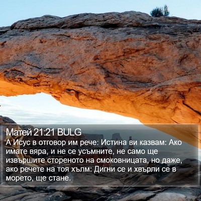 Матей 21:21 BULG Bible Verse Image