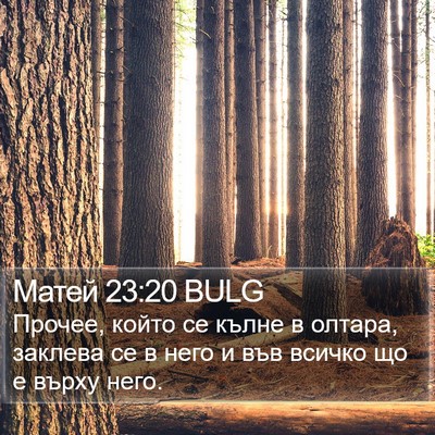 Матей 23:20 BULG Bible Verse Image