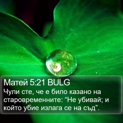 Матей 5:21 BULG Bible Verse Image