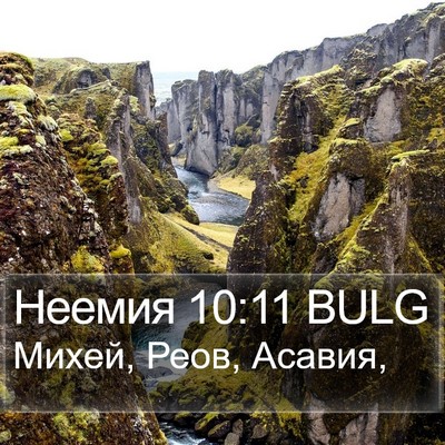 Неемия 10:11 BULG Bible Verse Image