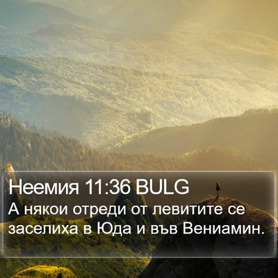 Неемия 11:36 BULG Bible Verse Image