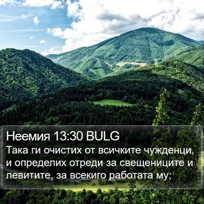 Неемия 13:30 BULG Bible Verse Image