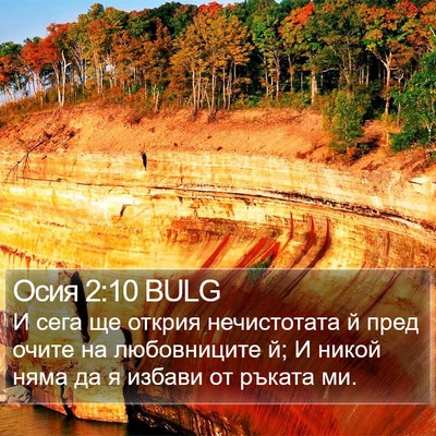 Осия 2:10 BULG Bible Verse Image