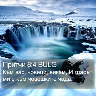 Притчи 8:4 BULG Bible Verse Image