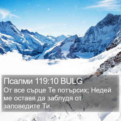 Псалми 119:10 BULG Bible Verse Image