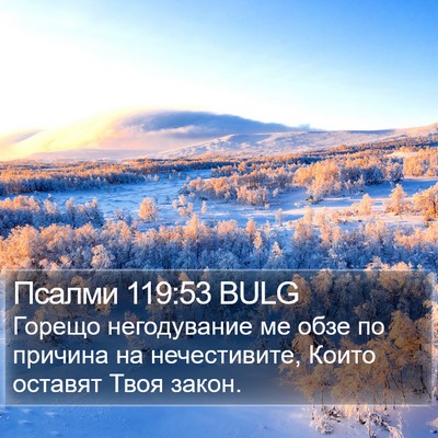 Псалми 119:53 BULG Bible Verse Image