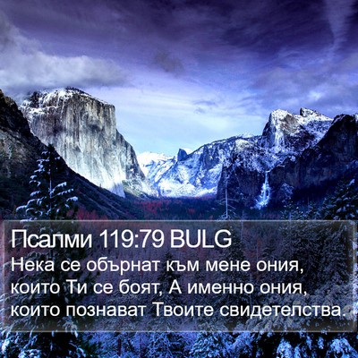 Псалми 119:79 BULG Bible Verse Image