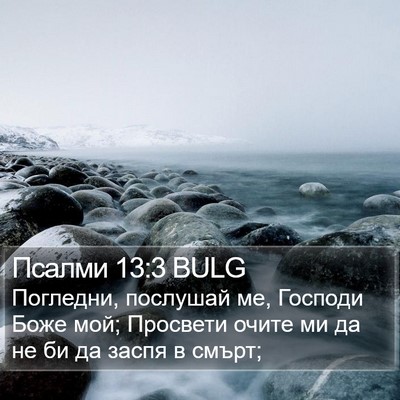 Псалми 13:3 BULG Bible Verse Image
