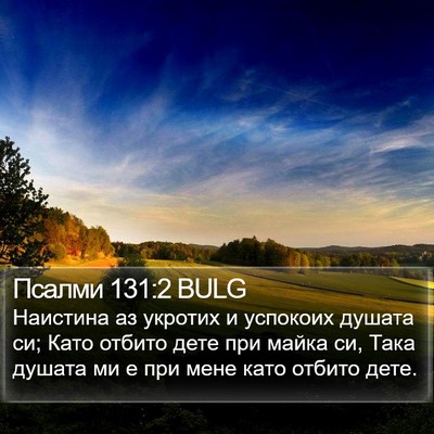 Псалми 131:2 BULG Bible Verse Image