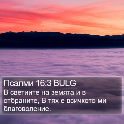 Псалми 16:3 BULG Bible Verse Image