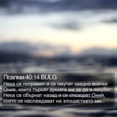 Псалми 40:14 BULG Bible Verse Image