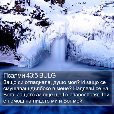 Псалми 43:5 BULG Bible Verse Image