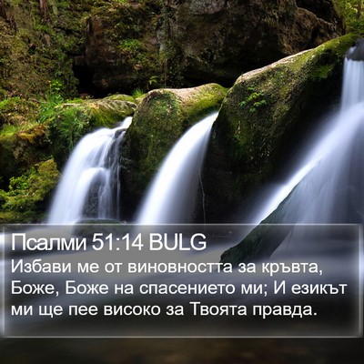 Псалми 51:14 BULG Bible Verse Image