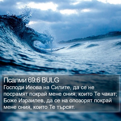 Псалми 69:6 BULG Bible Verse Image