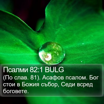 Псалми 82:1 BULG Bible Verse Image