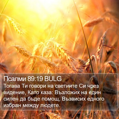 Псалми 89:19 BULG Bible Verse Image