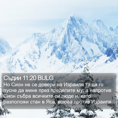 Съдии 11:20 BULG Bible Verse Image