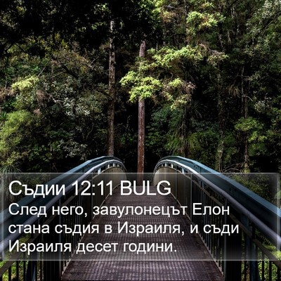 Съдии 12:11 BULG Bible Verse Image