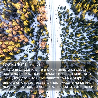 Съдии 16:18 BULG Bible Verse Image