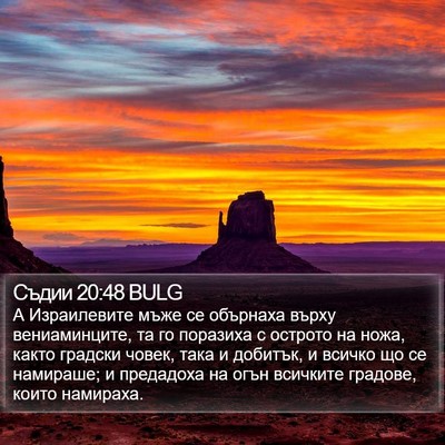 Съдии 20:48 BULG Bible Verse Image