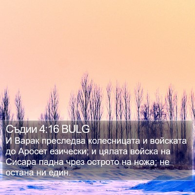 Съдии 4:16 BULG Bible Verse Image