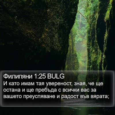 Филипяни 1:25 BULG Bible Verse Image