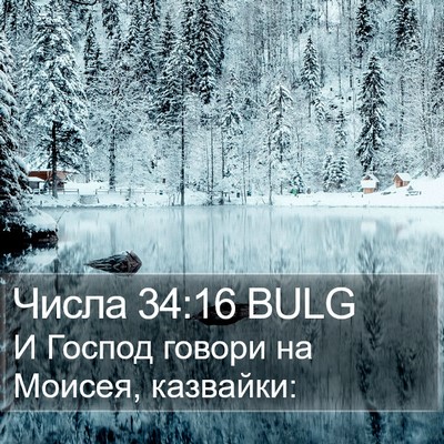 Числа 34:16 BULG Bible Verse Image