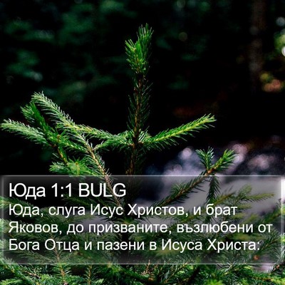Юда 1:1 BULG Bible Verse Image