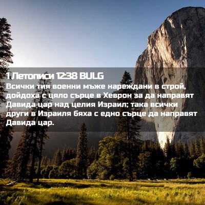 Picture 02 - 1 Летописи 12:38 BULG - Всички тия военни мъже - Bible Verse Picture