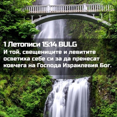 Picture 02 - 1 Летописи 15:14 BULG - И той, свещениците и - Bible Verse Picture