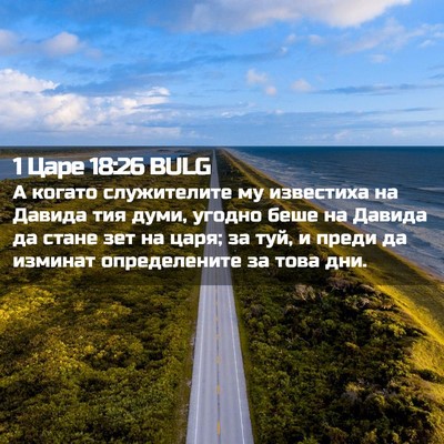 Picture 02 - 1 Царе 18:26 BULG - А когато служителите му - Bible Verse Picture
